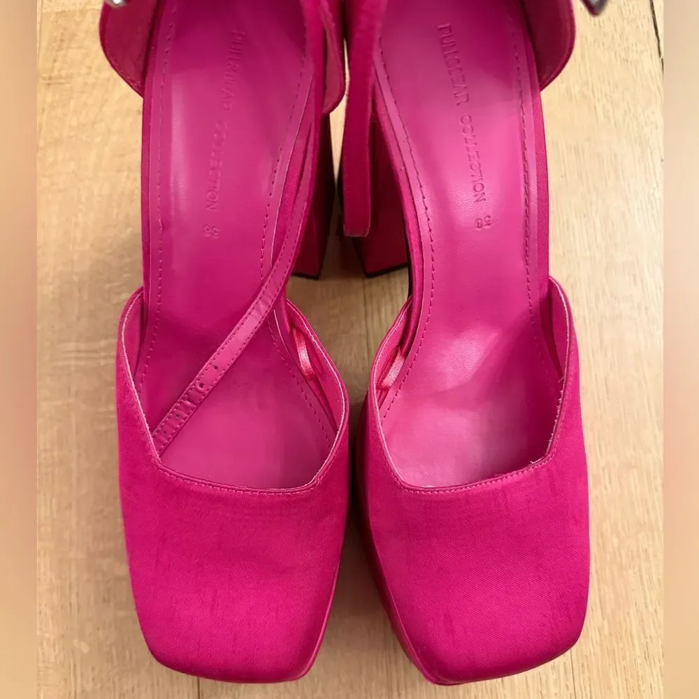 Women's Pink Platform Heels
